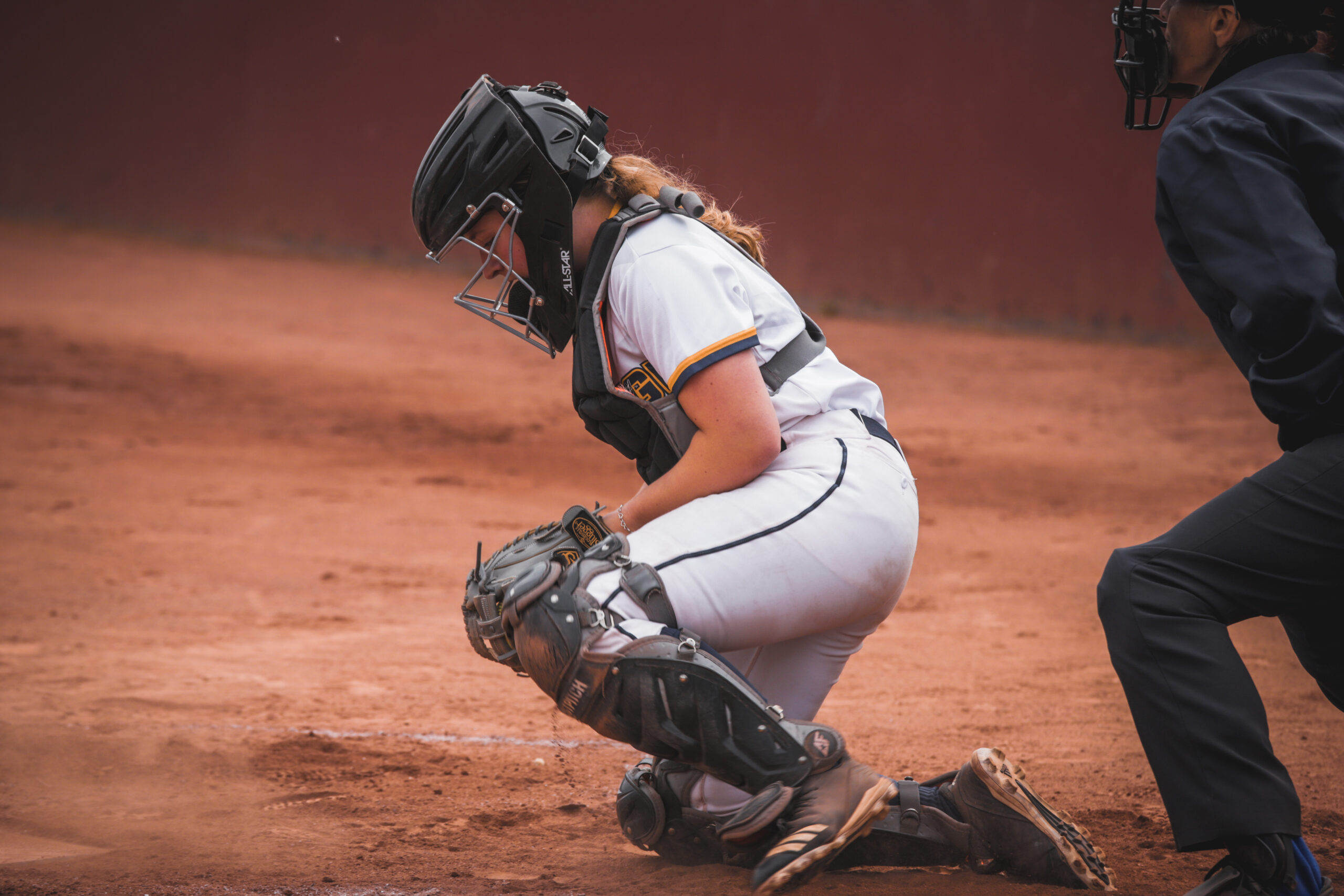 Erica Karlsson (KGA) catchar. 