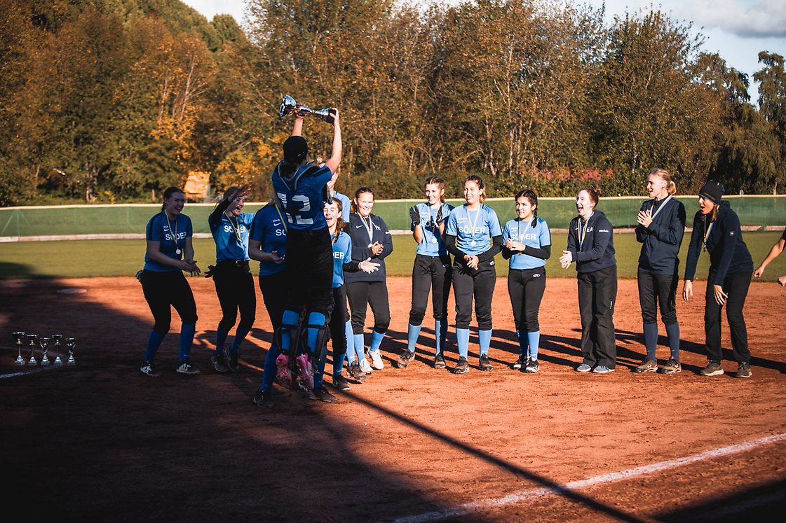 Söder är svenska juniormästare i softboll 2022!